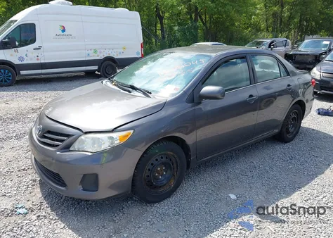 2013 Toyota Corolla Le from USA, damaged, VIN 5YFBU4EE8DP204596